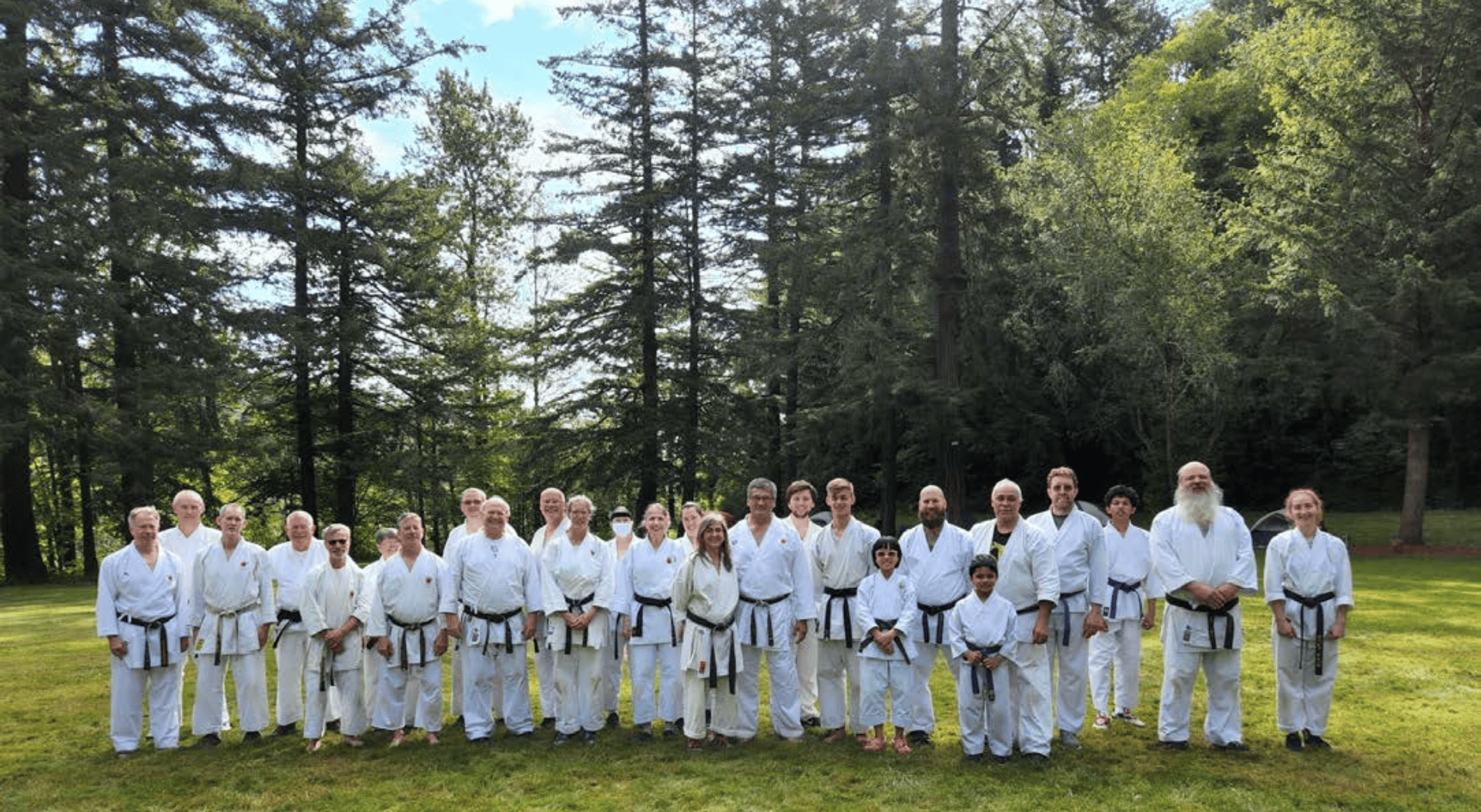 JKFNW Gasshuku Training at the Columbia County Fairgrounds.